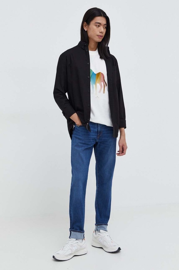Džíny PS Paul Smith M2R.301ZW.M20932 modrá SS24