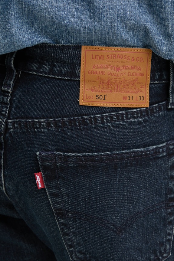 Traperice Levi's 501® LEVIS®ORIGINAL FIT mornarsko plava 00501