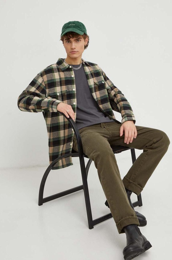 Levi's jeansy 501® LEVIS®ORIGINAL FIT 00501 zielony AA00