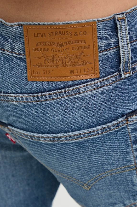 Levi's jeans 512™ SLIM TAPER albastru 28833