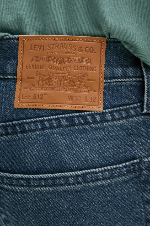 Traperice Levi's 512 SLIM 512™ SLIM TAPER 28833 plava AA00