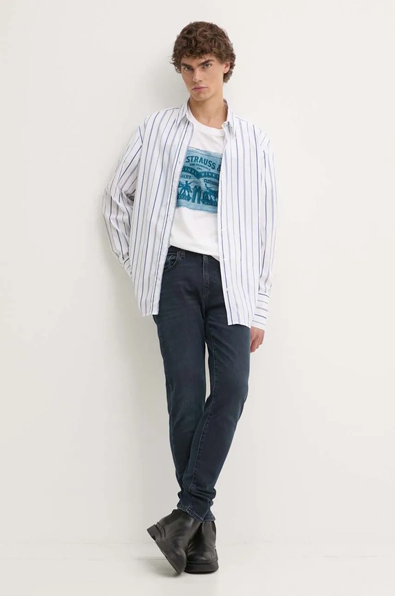 Traperice Levi's 512 SLIM 512™ SLIM TAPER 28833 mornarsko plava AA00