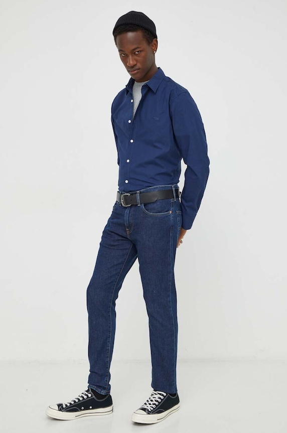 Levi's jeansy 512™ SLIM TAPER 28833 granatowy AA00