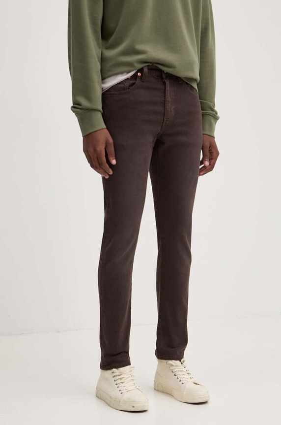 Levi's jeansy 512™ SLIM TAPER brązowy 28833