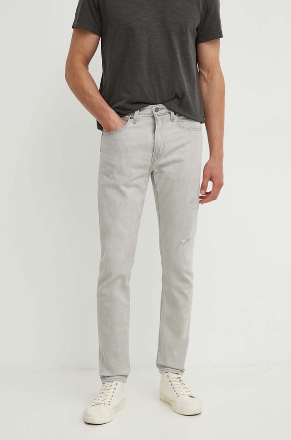 Traperice Levi's 512™ SLIM TAPER siva 28833