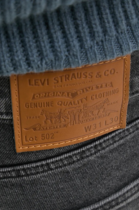 Traperice Levi's 502™ TAPER siva 29507