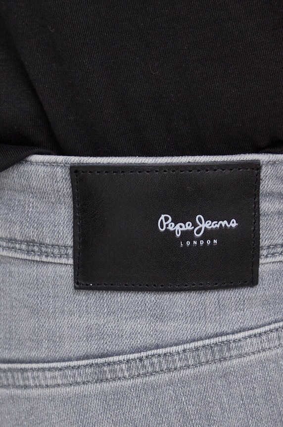 Odzież Pepe Jeans jeansy SKINNY JEANS PM207387UH0 szary