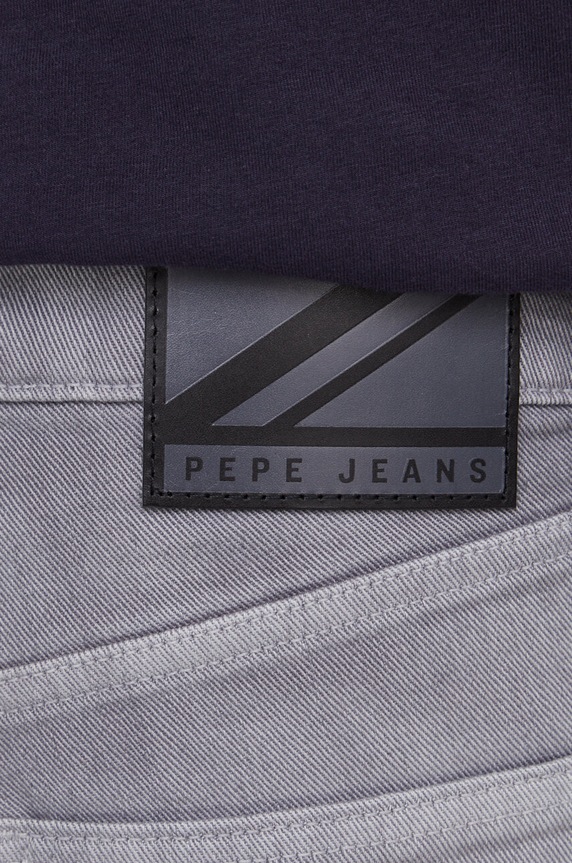 Τζιν παντελόνι Pepe Jeans SLIM JEANS CLOUDED γκρί PM207399