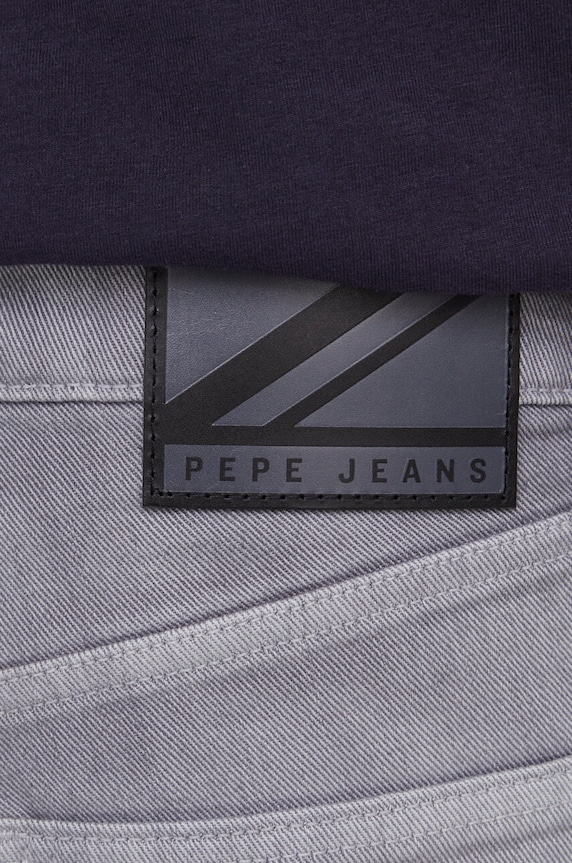 Τζιν παντελόνι Pepe Jeans SLIM JEANS CLOUDED γκρί PM207399
