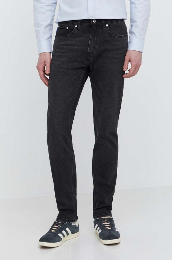 HUGO Blue jeansy szary 50511514