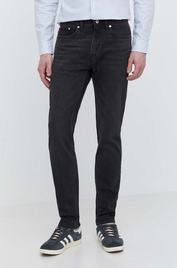 HUGO Blue jeansy szary 50511514