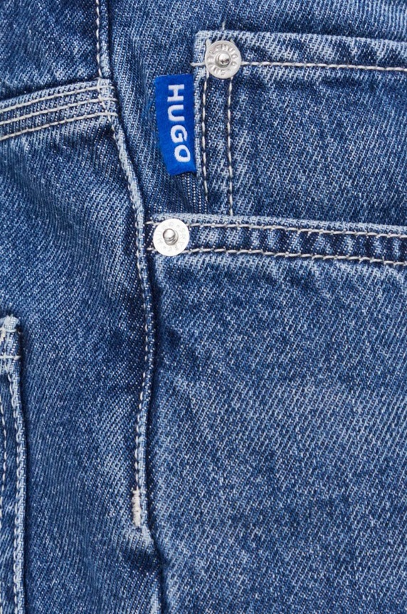 HUGO Blue jeansy 50517455 niebieski