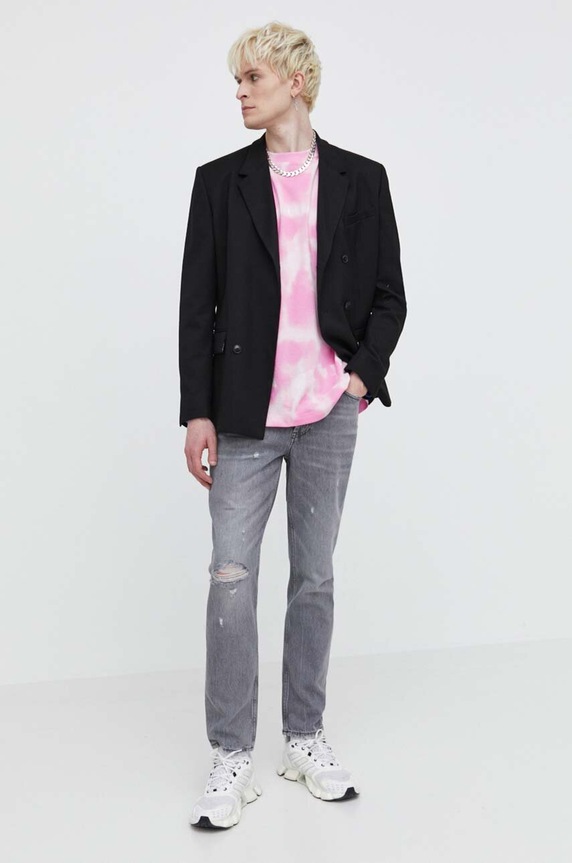 Traperice HUGO 50511319 siva SS24