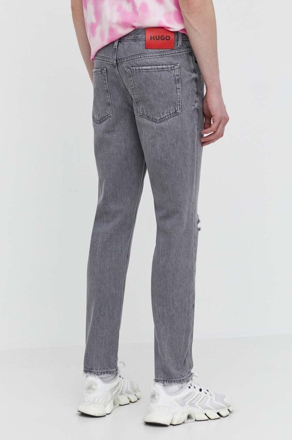 Odjeća Traperice HUGO 50511319 siva