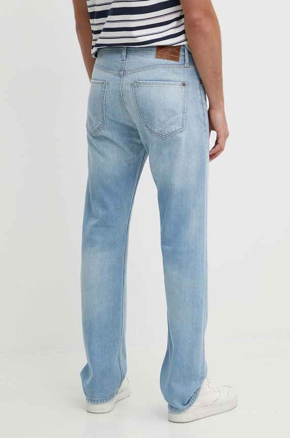 Odzież Pepe Jeans jeansy RELAXED JEANS ALMOST PM207639 niebieski