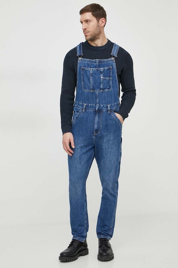 Pepe Jeans salopeta bleumarin PM230077
