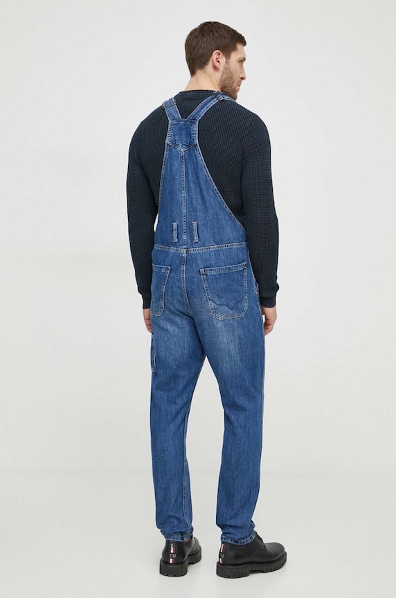 Îmbrăcăminte Pepe Jeans salopeta PM230077 bleumarin