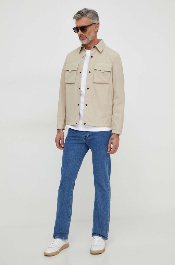 Sisley jeansi 4TLASE01R albastru SS24