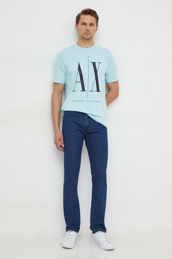 Sisley jeansy 4GDTSE021 granatowy SS24
