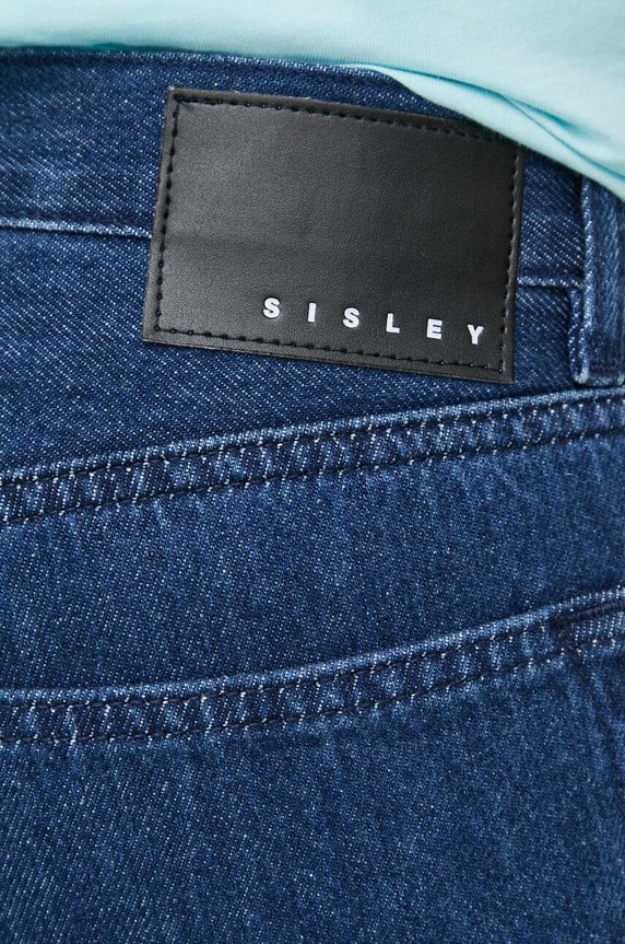 Sisley jeansy granatowy 4GDTSE021