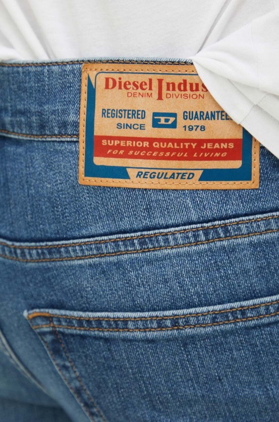 Diesel jeansy 2024 D-FINITIVE niebieski A10229.0KIAL