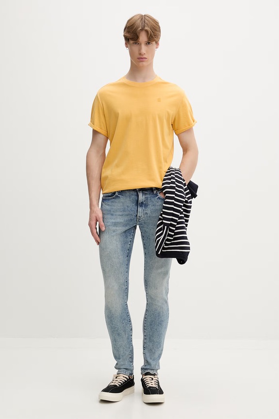 G-Star rifle skinny pánske Revend FWD Skinny D20071.D441 modrá AW26