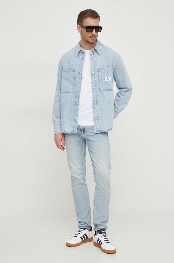 Džíny Calvin Klein Jeans J30J324847 modrá SS24