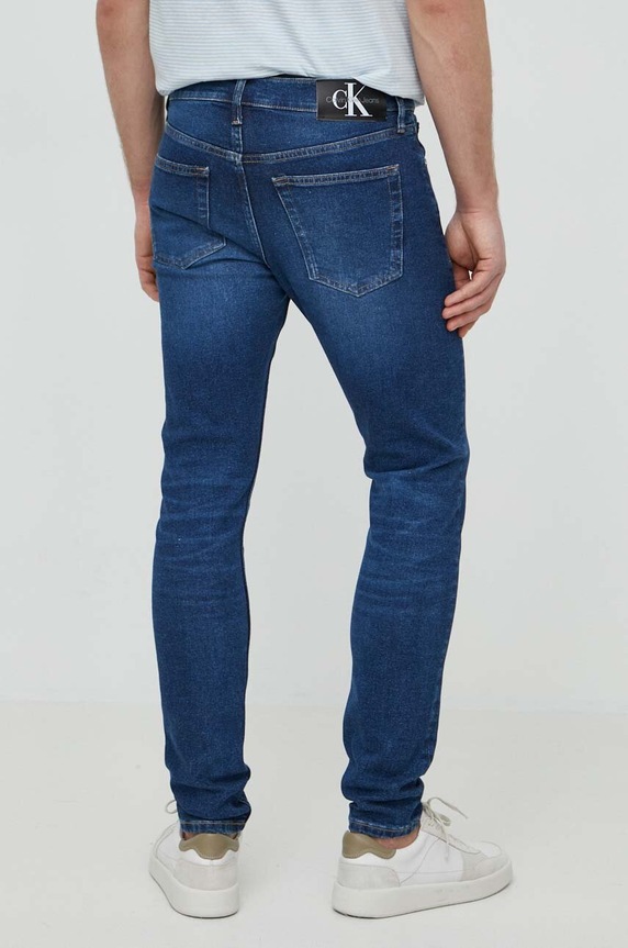 Odzież Calvin Klein Jeans jeansy J30J324849 granatowy