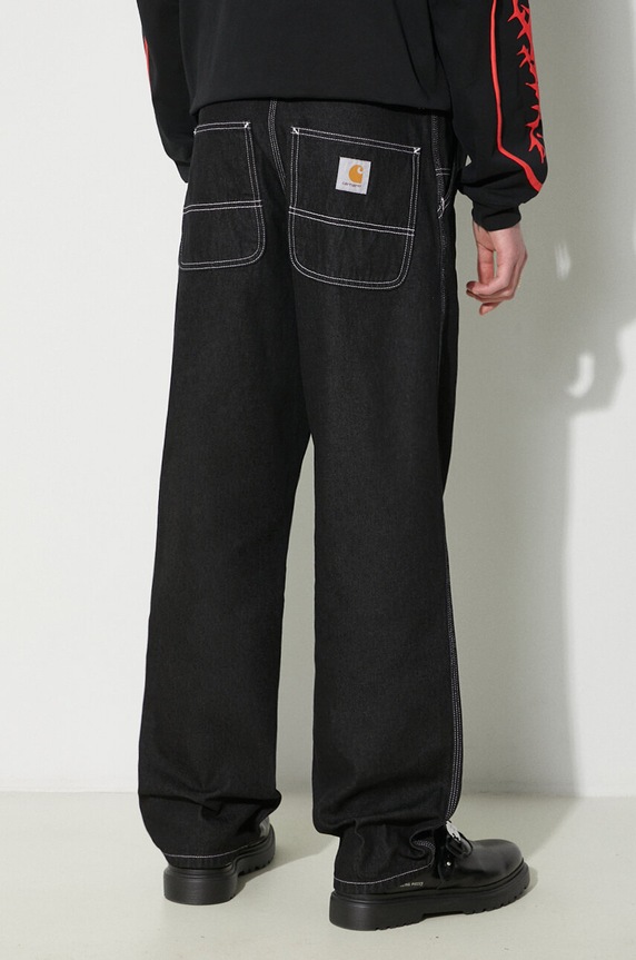 Odzież Carhartt WIP jeansy Simple Pant I022947.892Y czarny
