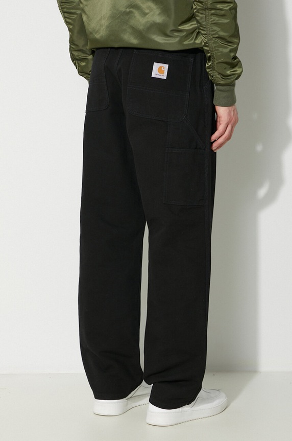 Одежда Джинсы Carhartt WIP Single Knee Pant I031497.8902 чёрный