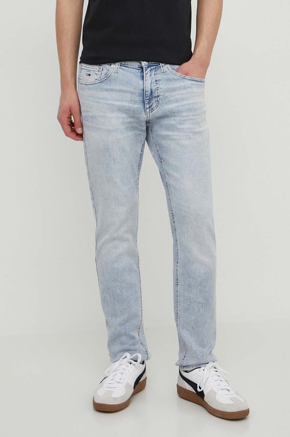 Tommy Jeans jeansy Scanton niebieski DM0DM18730