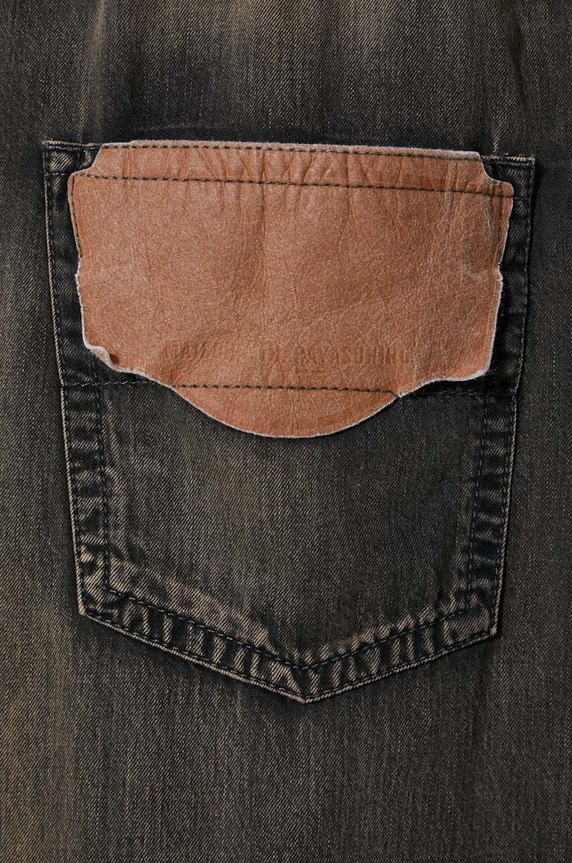 Maison MIHARA YASUHIRO jeans Light Denim Wide Pants J12PT022 nero