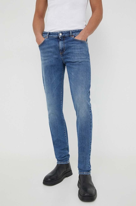 Won Hundred jeansy Dean 0864.15037 niebieski SS24