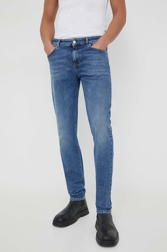 Won Hundred jeansy Dean 0864.15037 niebieski SS24