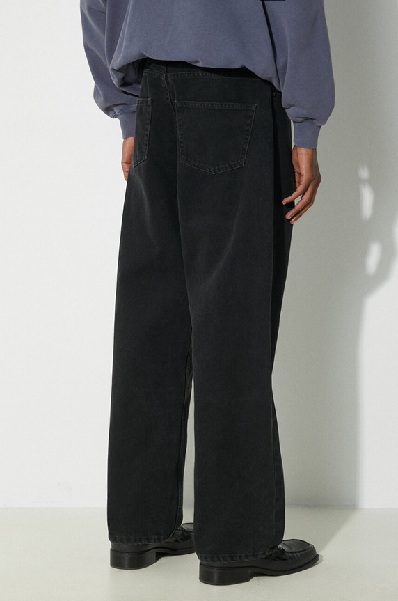 Ρούχα Τζιν παντελόνι AMBUSH Waist Detail Denim Pants BMYB003S24DEN0011100 μαύρο