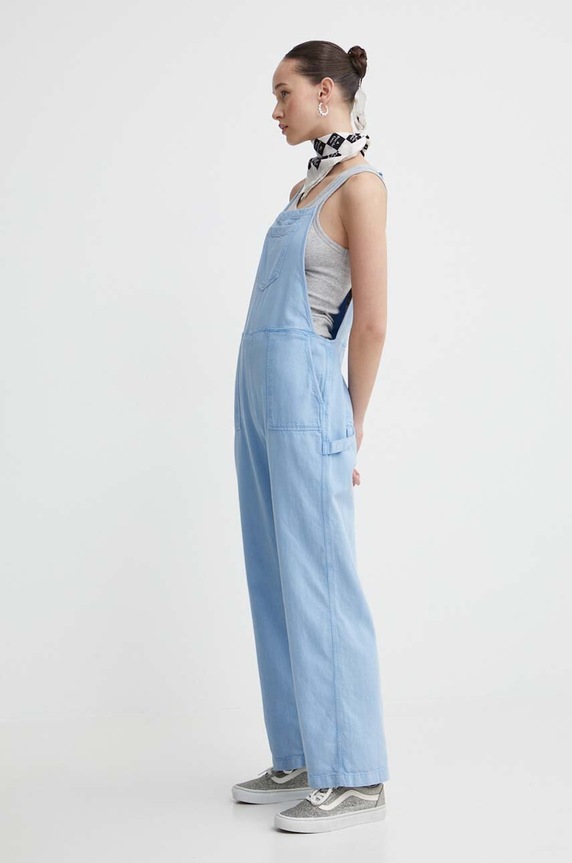 Roxy kombinezon jeansowy Crystal Coast ARJWD03555 niebieski SS24
