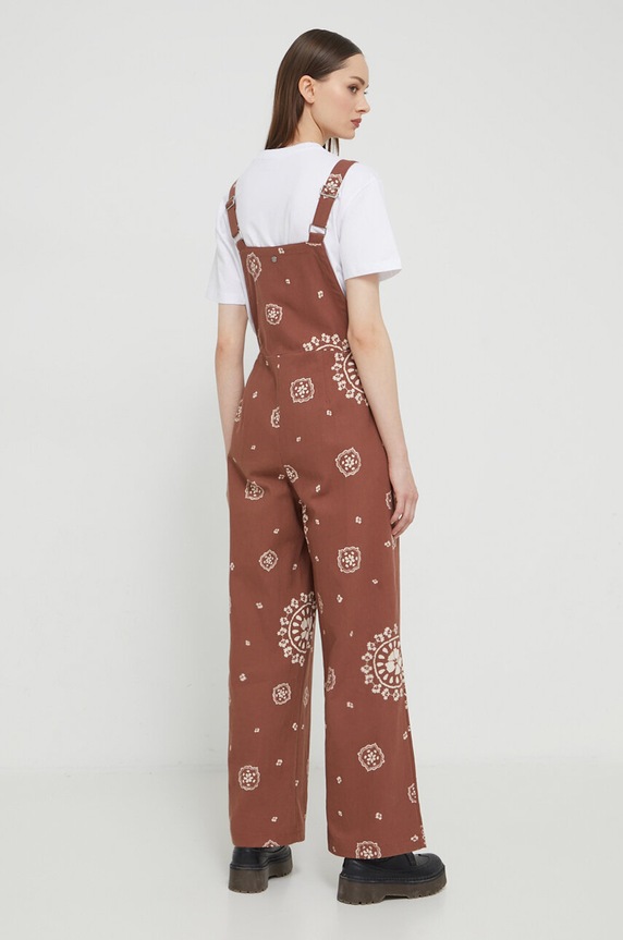 Roxy pamut kezeslábas ERJWO03000 barna SS24