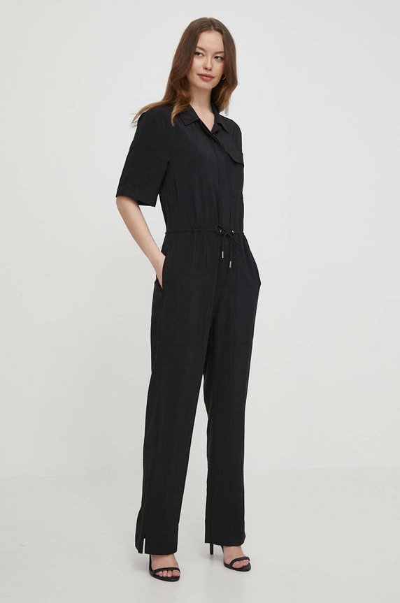 Ολόσωμη φόρμα Calvin Klein K20K206919 μαύρο SS24