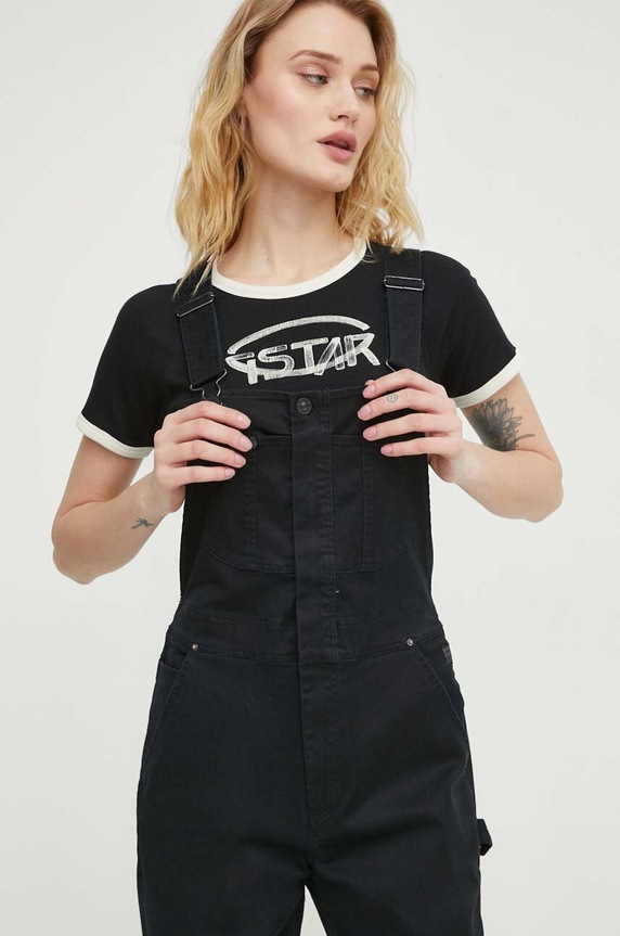 G-Star salopette D24264.C105 nero SS24