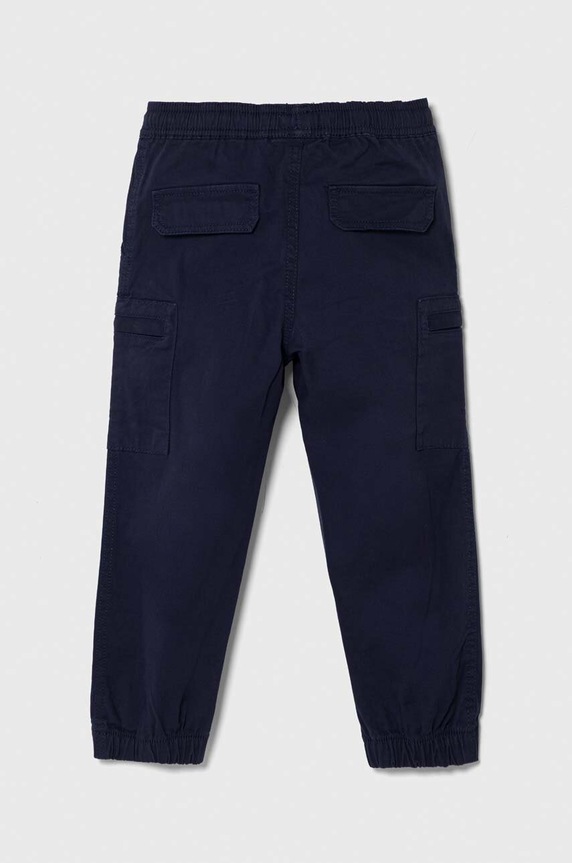 Παιδικό παντελόνι United Colors of Benetton 4HK2GF013.P.Seasonal σκούρο μπλε SS24