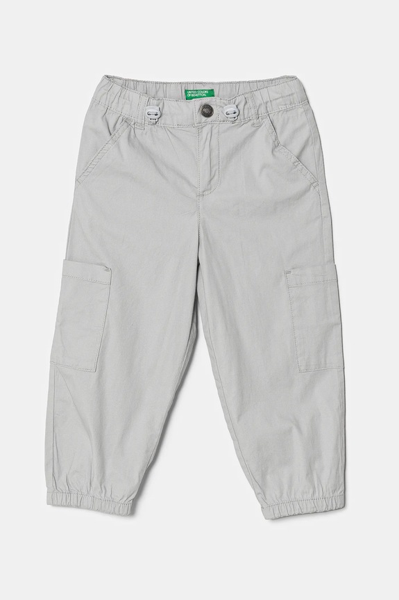 United Colors of Benetton spodnie dziecięce z elastanem szary 4L2VGF01R.P.Seasonal