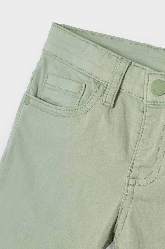 Detské rifle Mayoral slim fit zelená 509.5C.Mini.PPYH