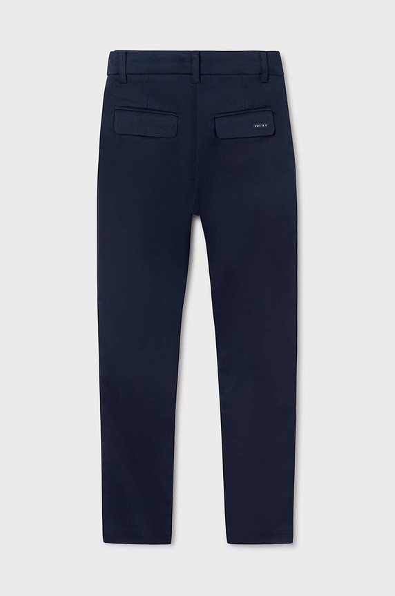 Băieți Mayoral pantaloni copii slim 6513.7B.Junior.PPYH bleumarin
