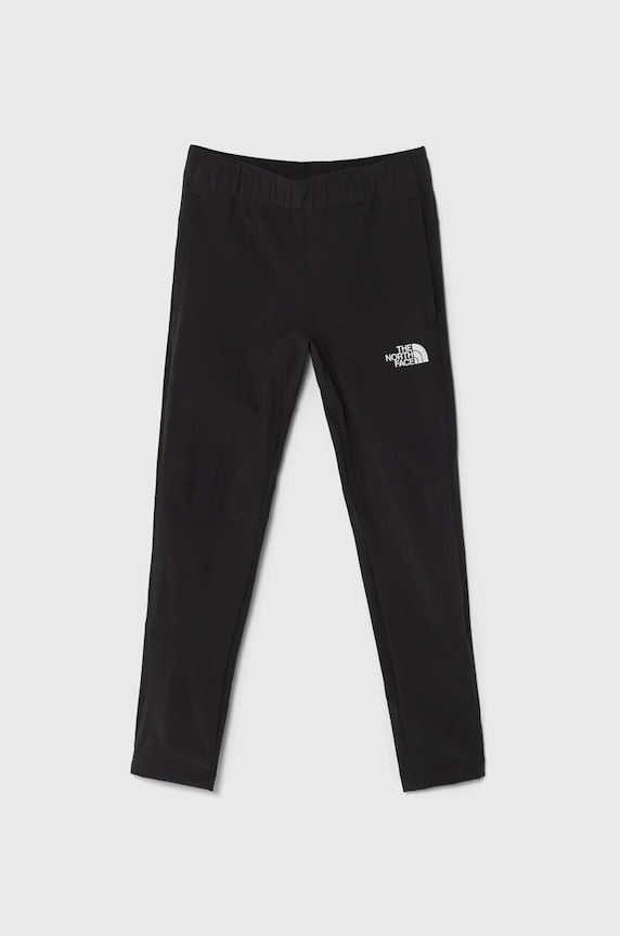 The North Face spodnie dresowe dziecięce EXPLORATION PANTS z elastanem szary NF0A89PW