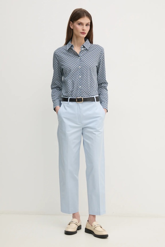 Hlače Tommy Hilfiger WW0WW40504 plava SS26