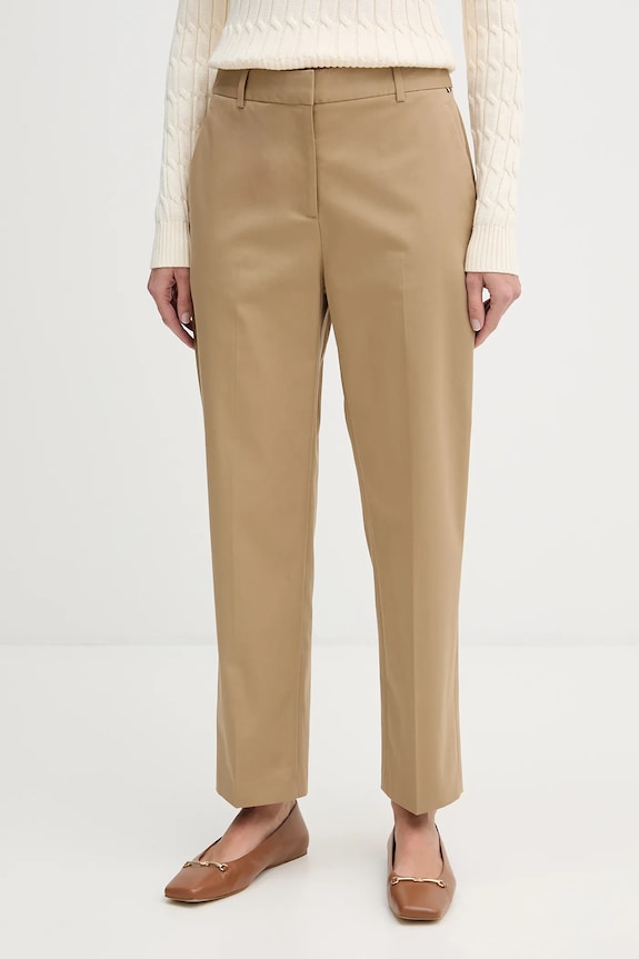 Tommy Hilfiger spodnie beżowy WW0WW40504