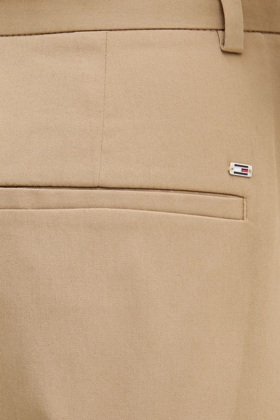 Tommy Hilfiger spodnie beżowy WW0WW40504