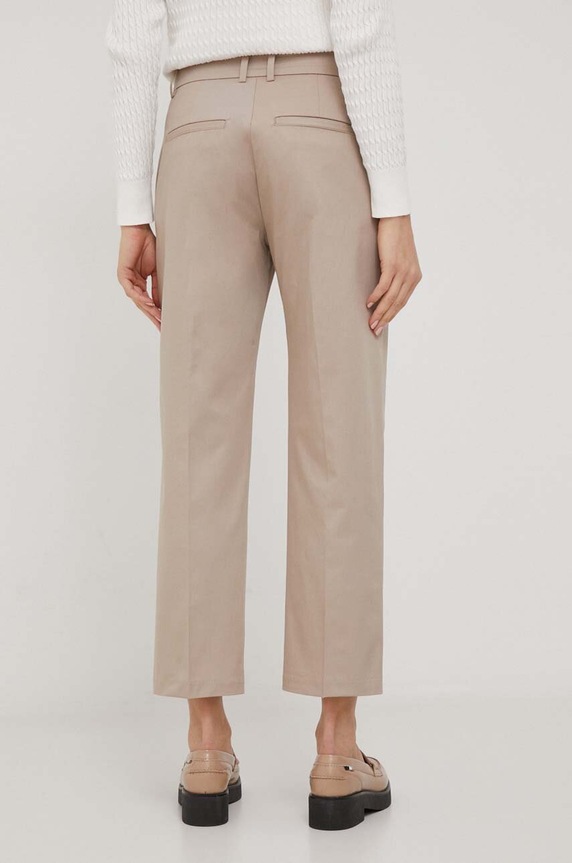 Oblečení Kalhoty Tommy Hilfiger WW0WW40504 béžová