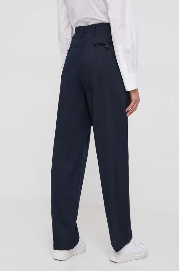 Ruházat Tommy Hilfiger nadrág WW0WW40509 sötétkék