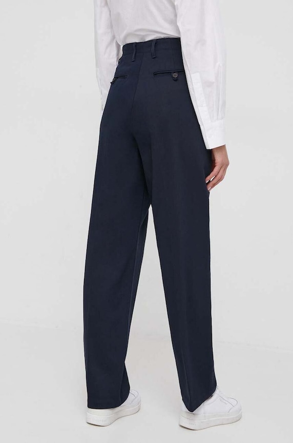 Ruházat Tommy Hilfiger nadrág WW0WW40509 sötétkék